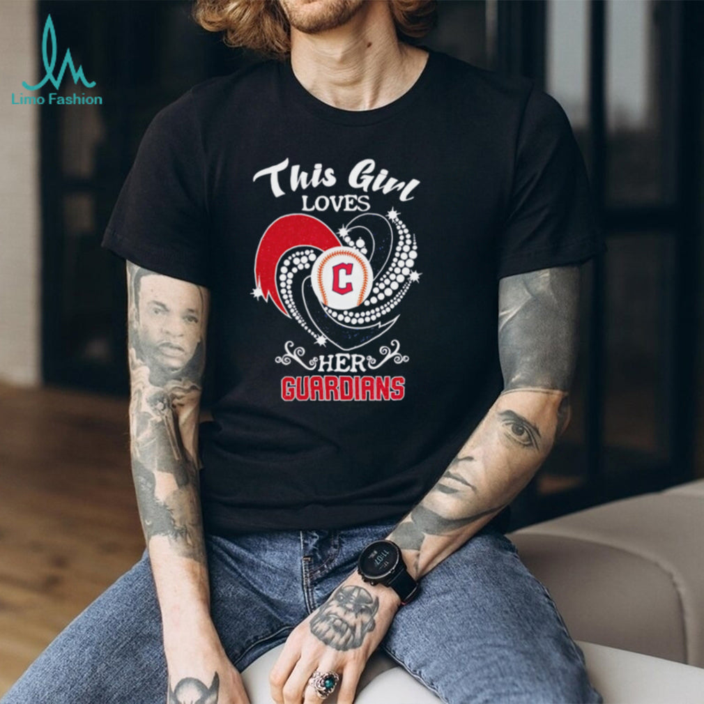 Cleveland Guardians Baseball Fan This Girl Loves Her Team T Shirt