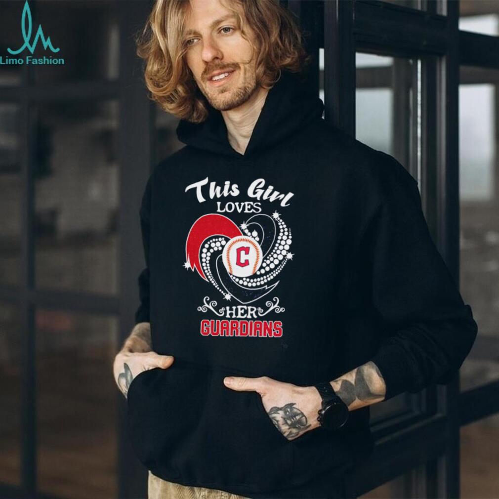 Cleveland Guardians Baseball Fan This Girl Loves Her Team T Shirt