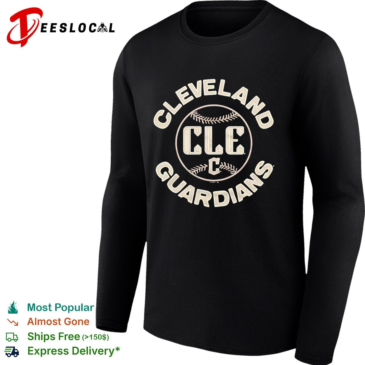 Cleveland Guardians Baseball logo MLB Professional League shirt
