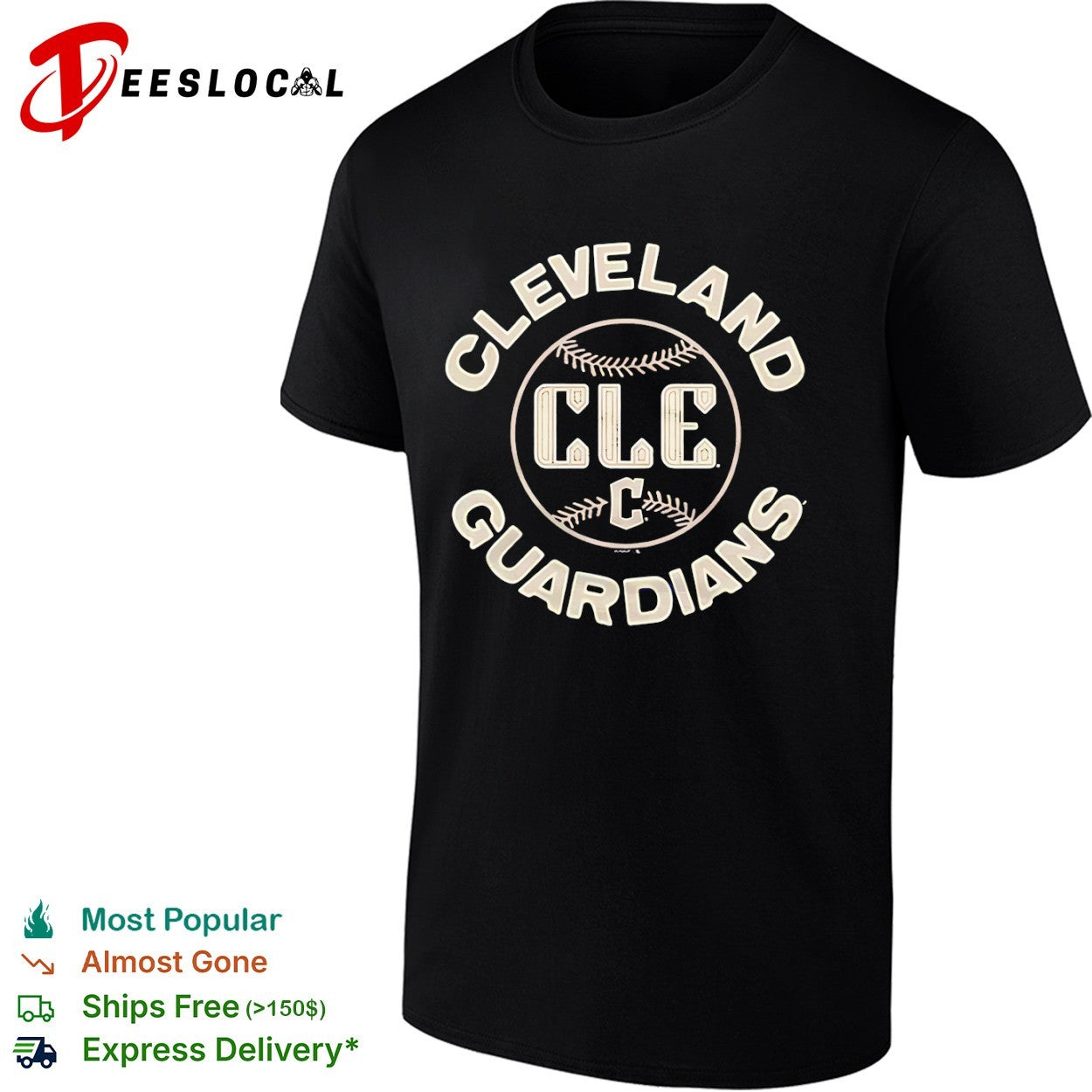 Cleveland Guardians Baseball logo MLB Professional League shirt