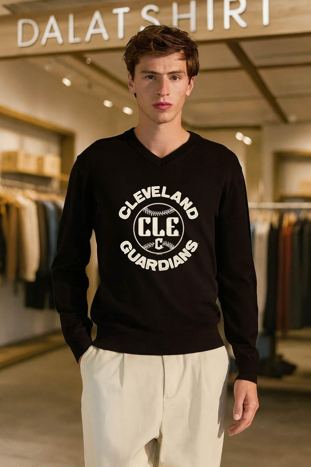 Cleveland Guardians Baseball logo shirt