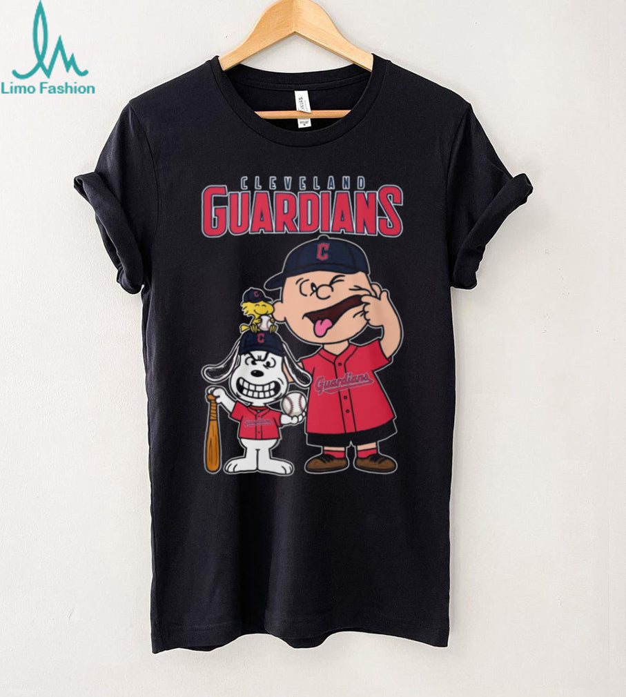 Cleveland Guardians Mascot Baseball Cartoon Fan Shirt