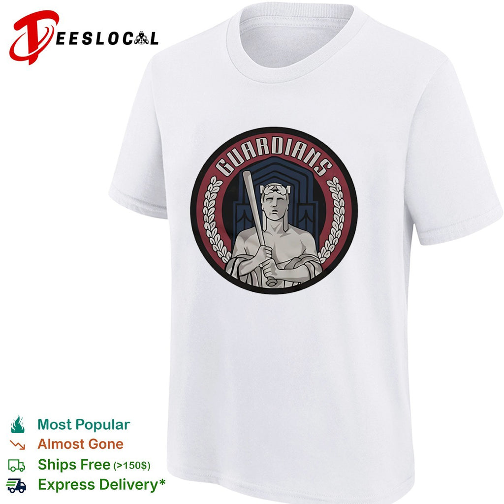 Cleveland Guardians baseball statue emblem shirt