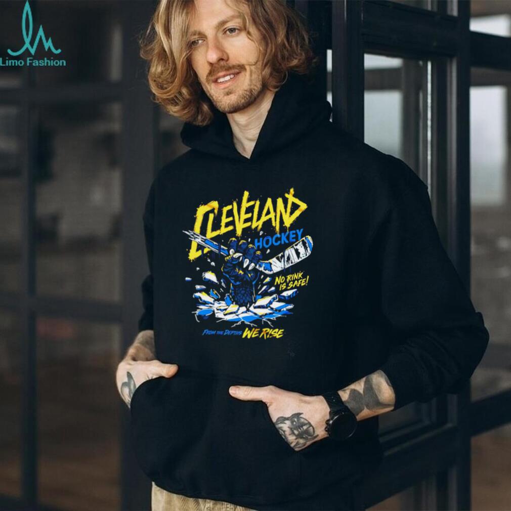 Cleveland Hockey From The Depths We Rise Sports Monster T Shirt