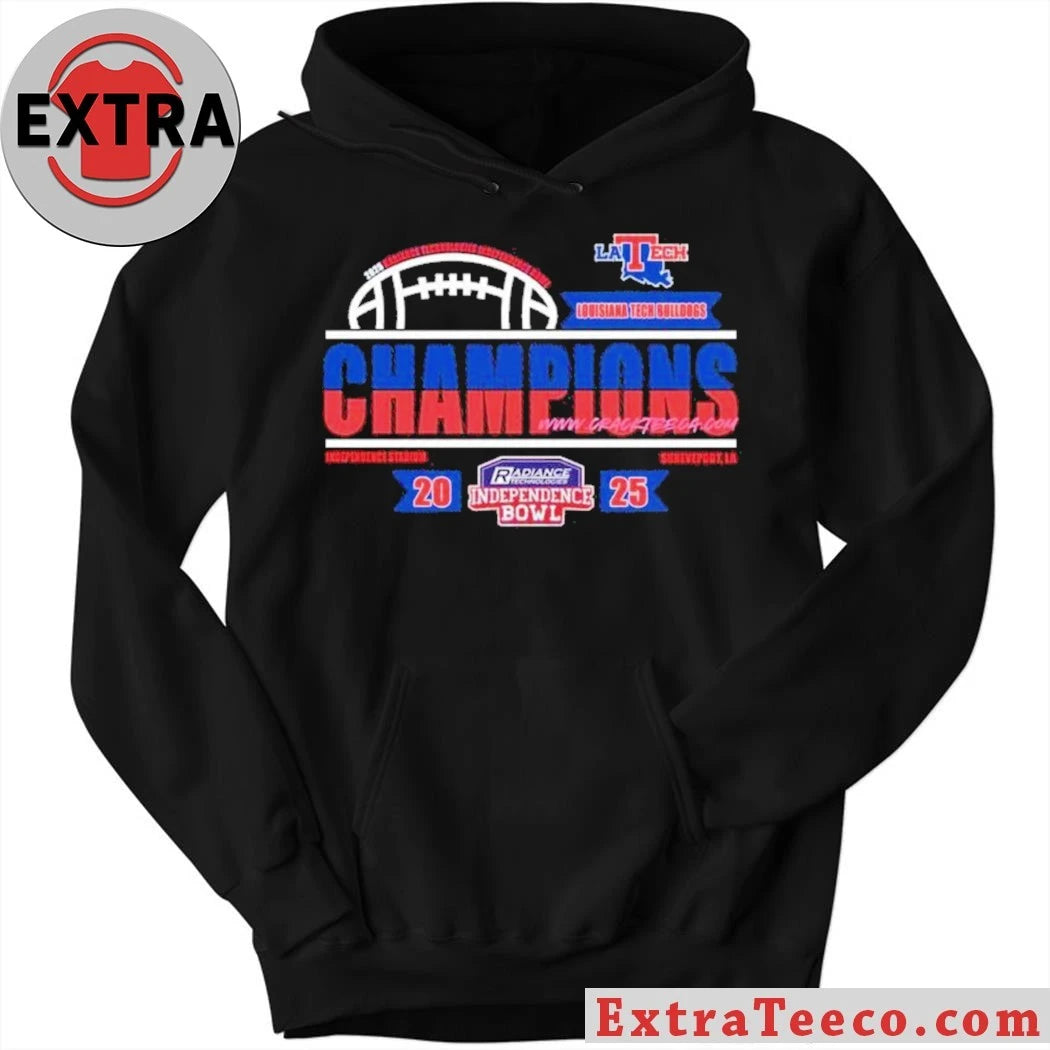 Coastal Carolina Chanticleers 2025 Radiance Technologies Independence Bowl Champions Logo T-Shirt
