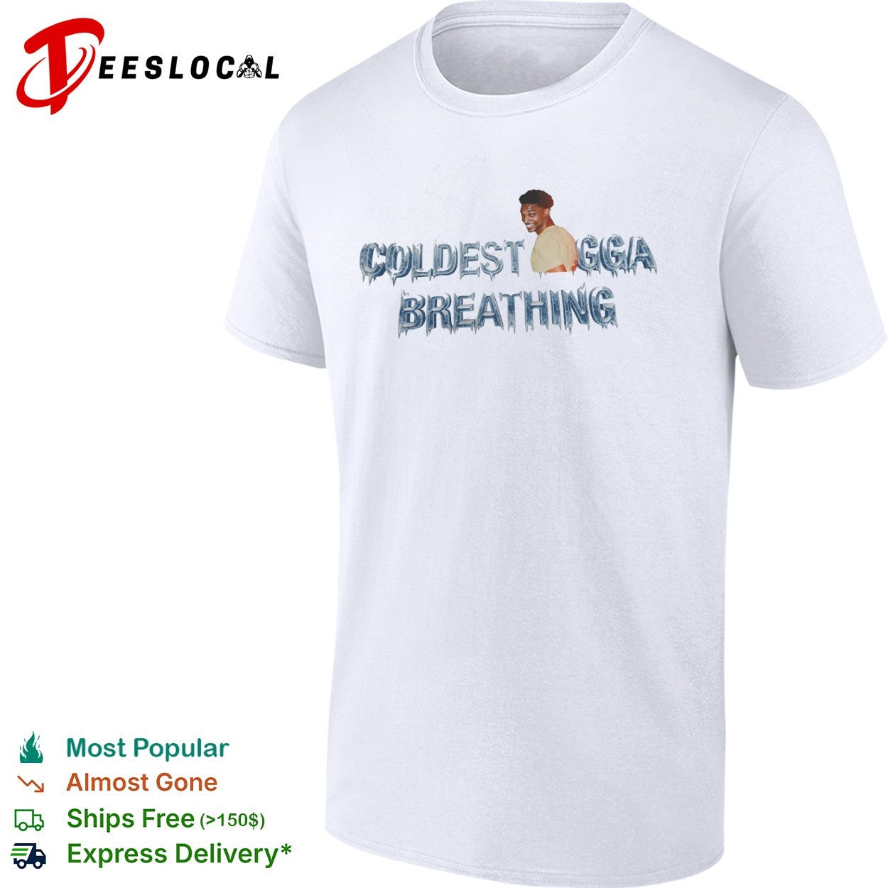Coldest Ngga Breathing shirt