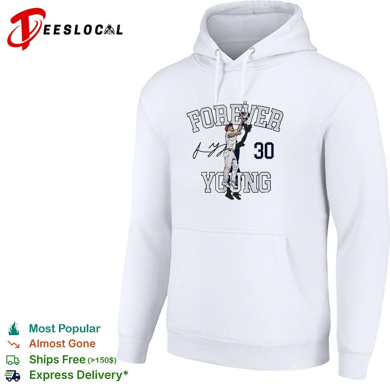 Cole Young Washington Nationals baseball Forever Young signature shirt