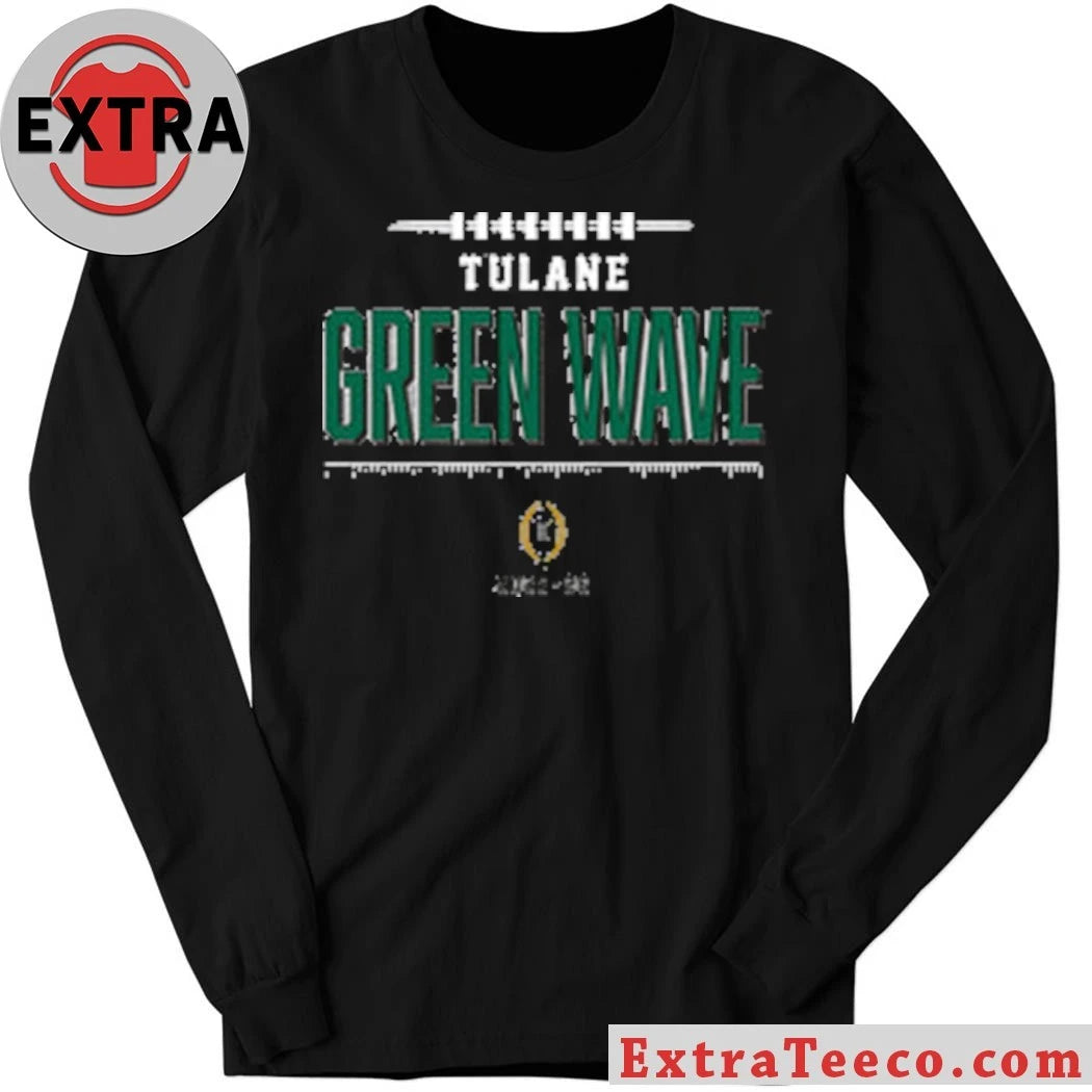 College Football Playoff 2025-26 Tulane Playoff Bound Logo Shirt