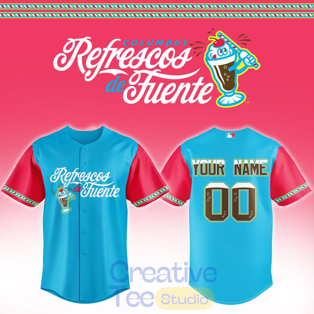 Columbus Clingstones Refrescos de Fuente 2026 Custom Jersey
