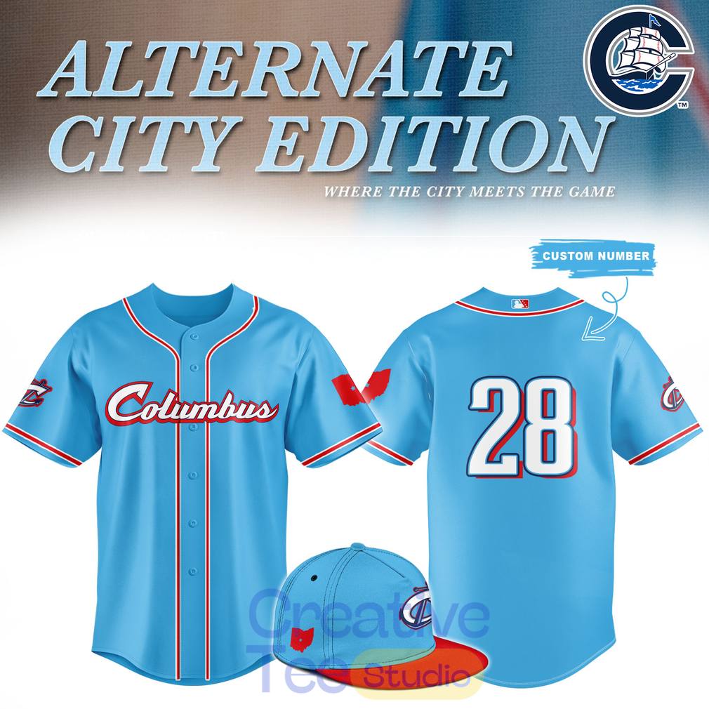 Columbus Clippers Alternate City Edition Custom Jersey