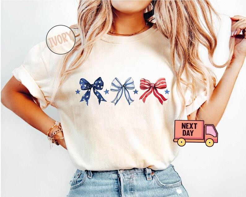 Comfort Colors 4th of July T-Shirt, Soft Cotton Crewneck Shirt for Men and Women, Gift for Him or Her Hoodie, Sweatshirt
