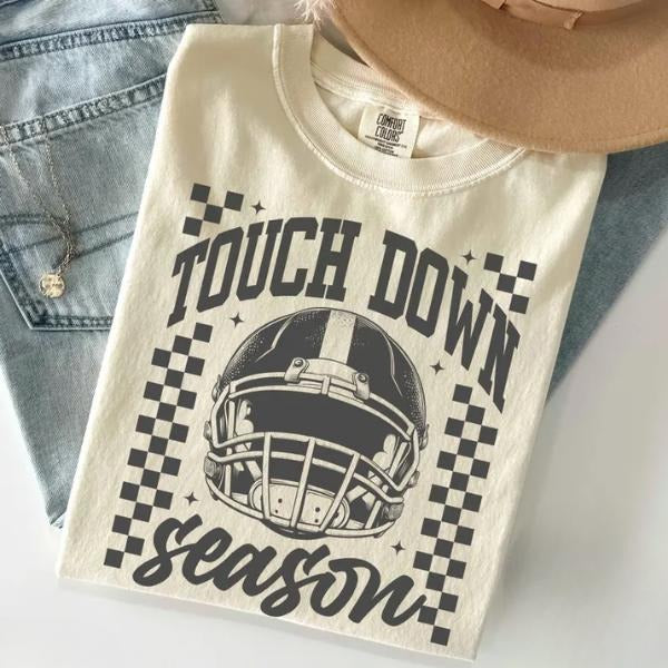 Comfort Colors Football Season Shirt, Football Mama TShirt, Game Day Fall Season Tee Hoodie, Sweatshirt | PodTeesHub.com