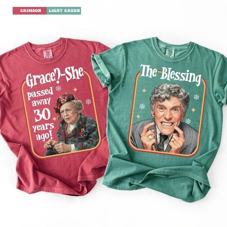 Comfort Colors Uncle Lewis Aunt Bethany Shirt, National Lampoon's Christmas Vacation Couple Shirts, Funny Xmas Movie...