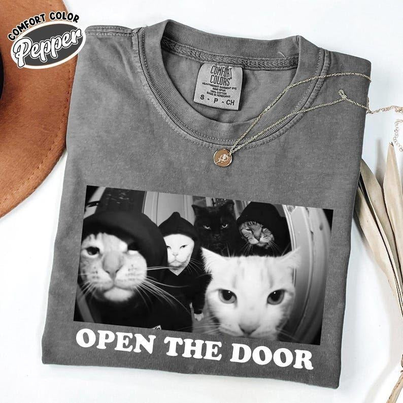 Comfort Funny Cat Gang Shirt: Sarcastic Cat Meme Tee Hoodie, Sweatshirt | PodTeesHub.com