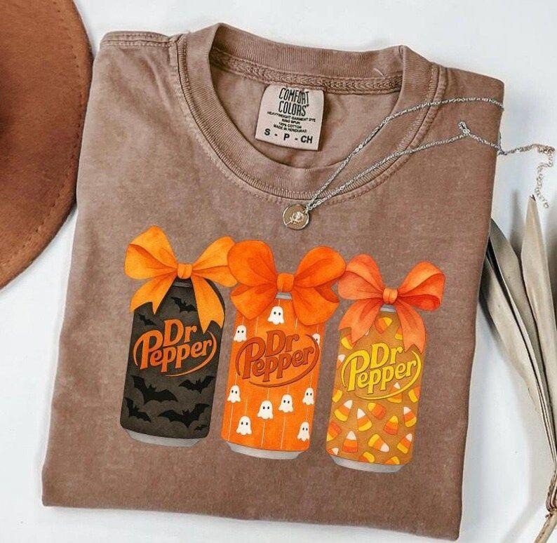 Comfort color Halloween Dr Peppe Coquette shirt Hoodie, Sweatshirt | PodTeesHub.com
