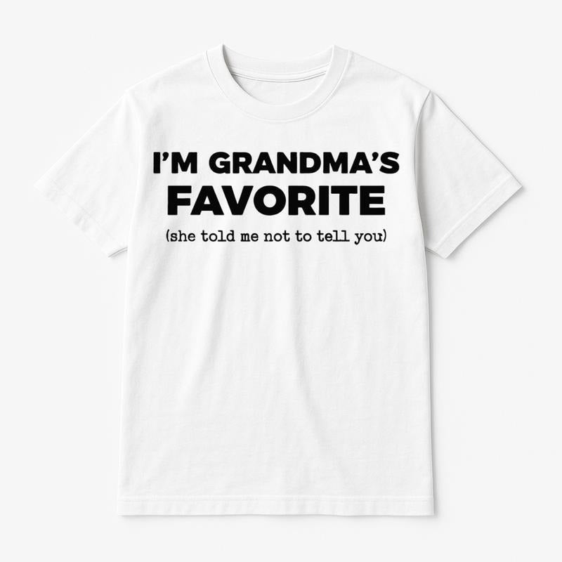 Comfortable Cotton TShirt Ideal for Grandchildren Perfect Gift for Summer Unisex Casual Wear Hoodie, Sweatshirt