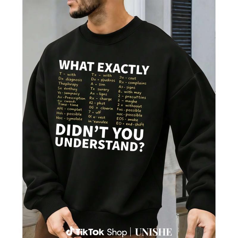 Comfy Unisex Long Sleeve Sweatshirt Featuring Humorous "What Didn't You Understand?" Graphic T-Shirts, Hoodie