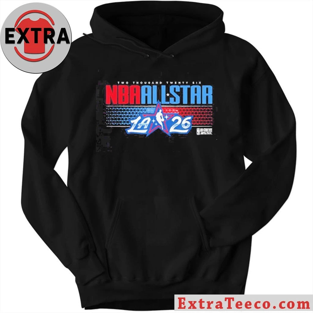 Commemorative t-shirt for the 2026 NBA All-Star Game, scheduled to take place in Los Angeles