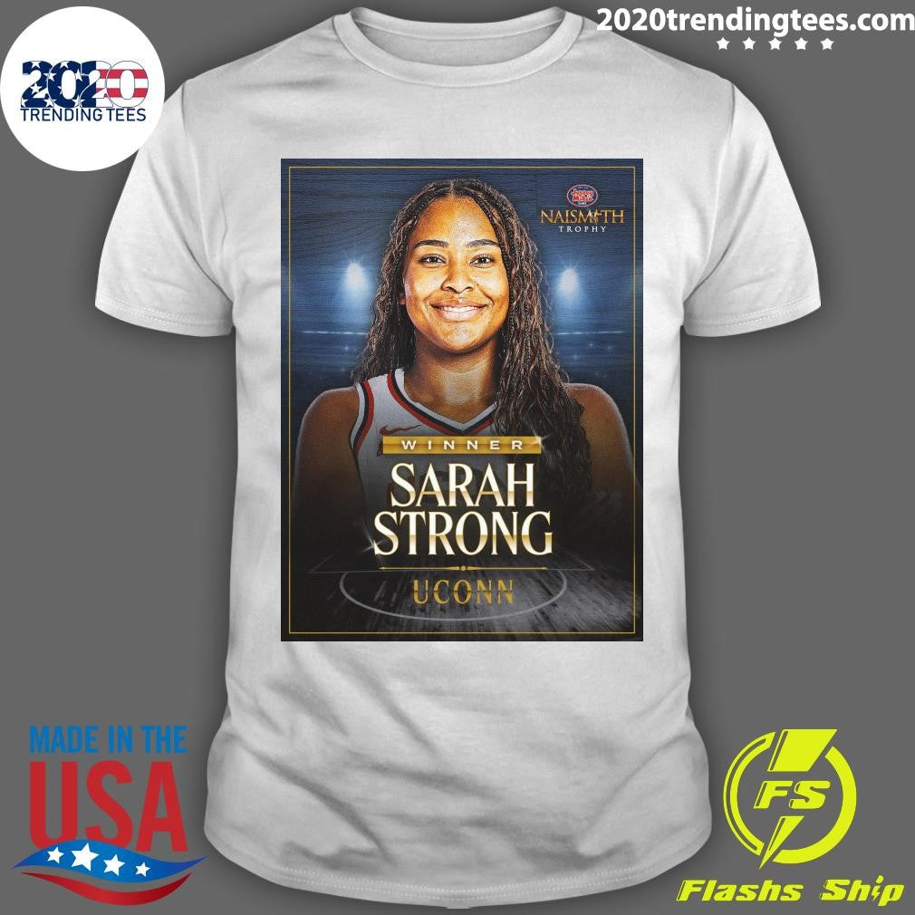 Congratulations to Sarah Strong on being named our 2026 Jersey Mike’s Naismith Women’s College Player of the Year Shirt