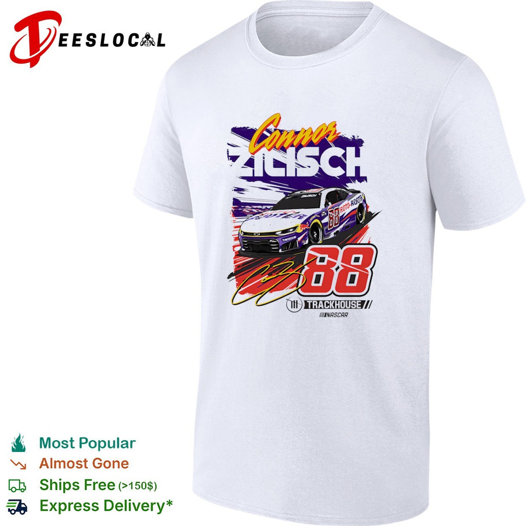 Connor Zilisch 88 Trackhouse Racing NASCAR Chevrolet Camaro shirt