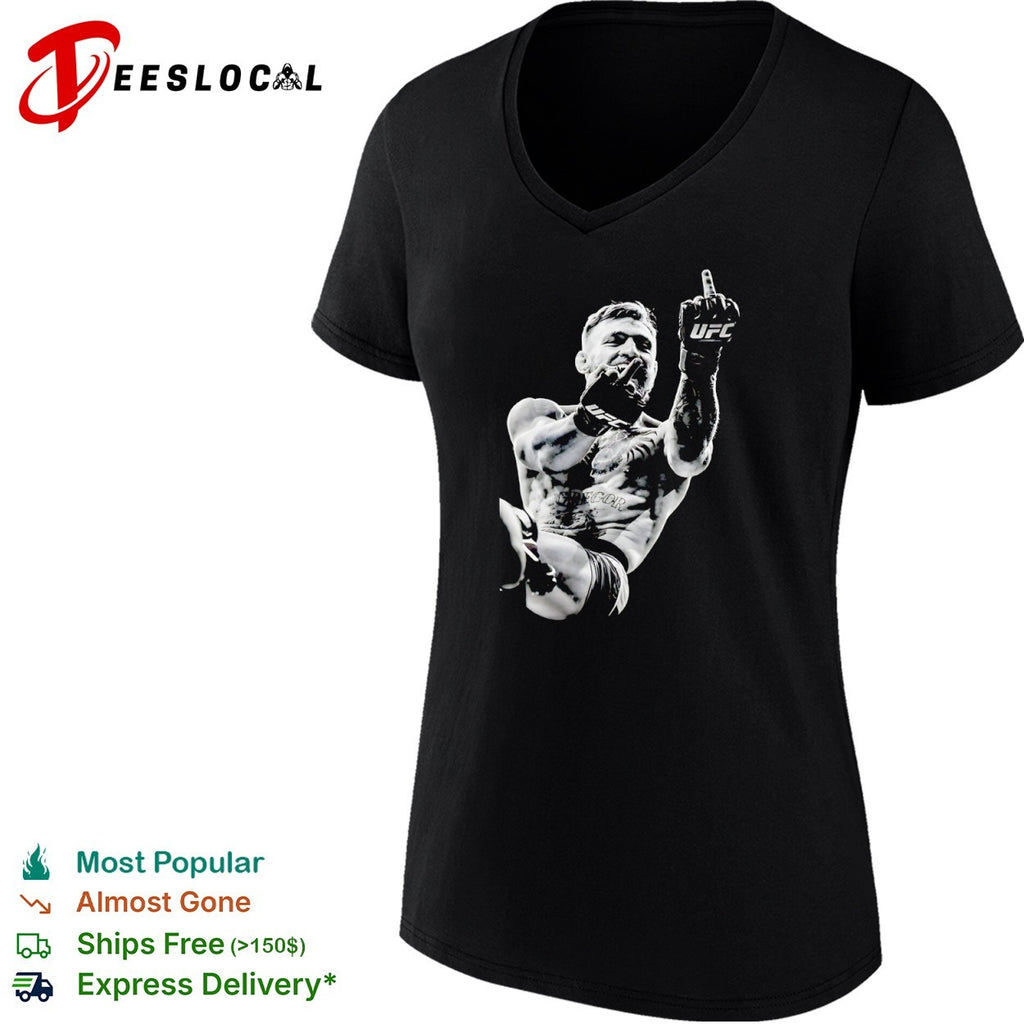 Conor McGregor UFC MMA Legend Middle Finger shirt