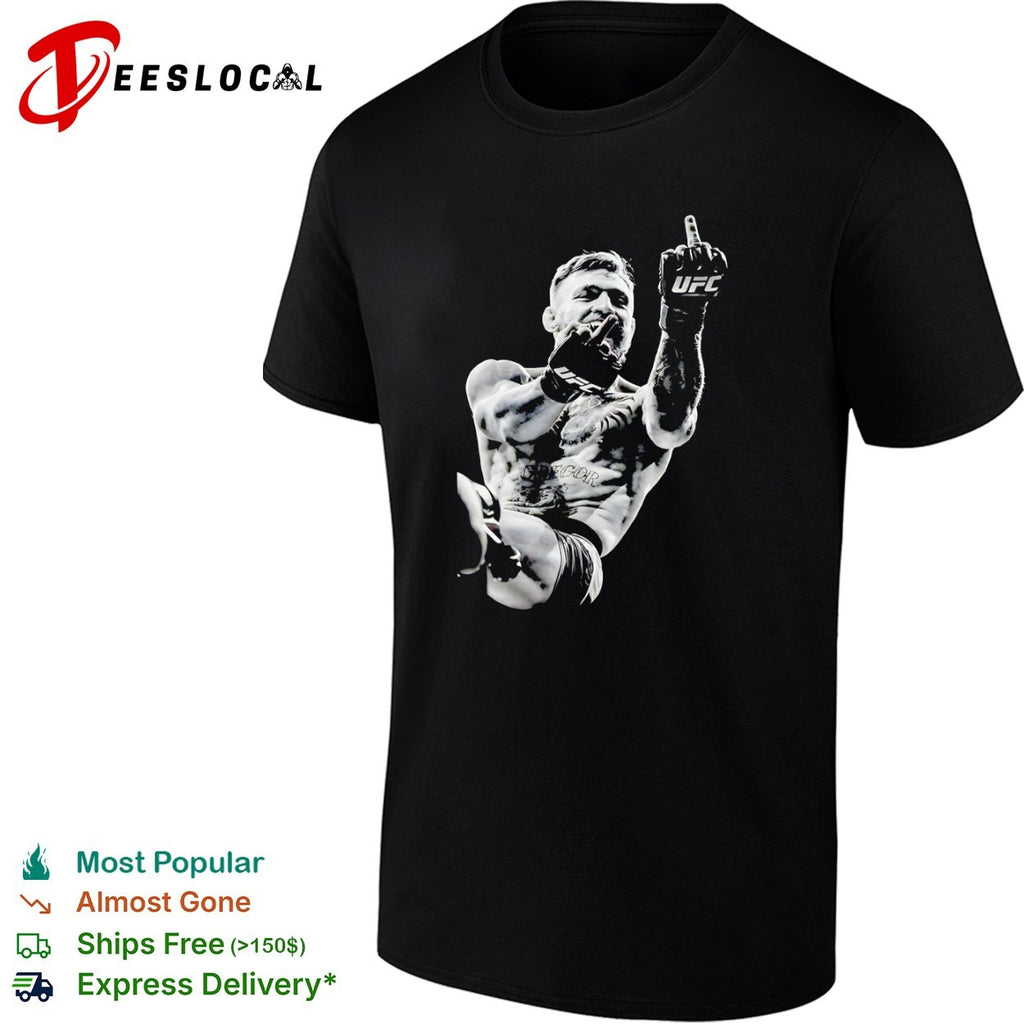 Conor McGregor UFC MMA Legend Middle Finger shirt