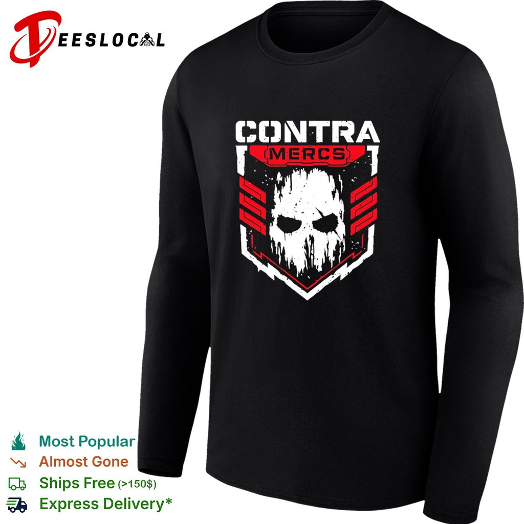 Contra Mercs Skull shirt