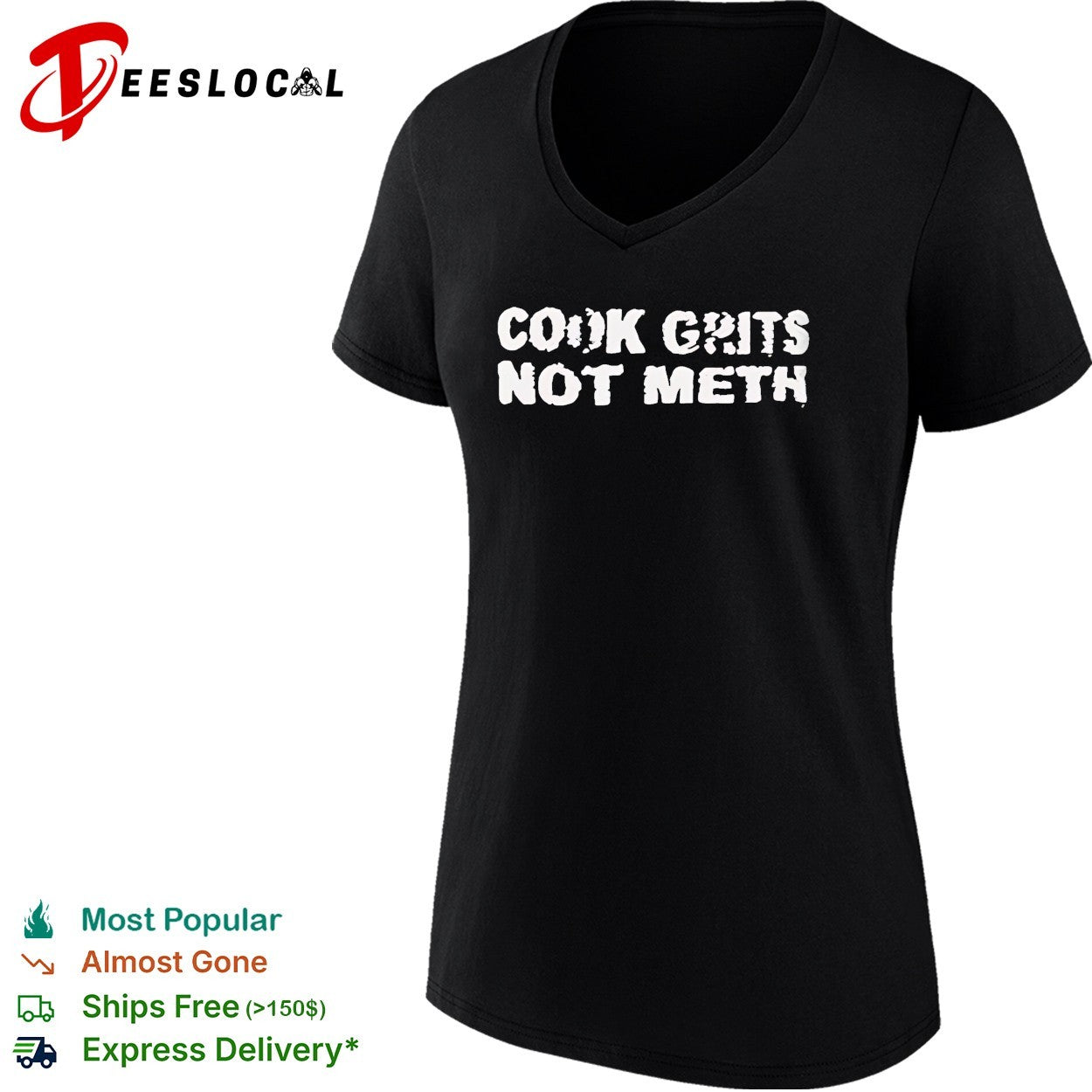 Cook Grits Not Meth retro shirt