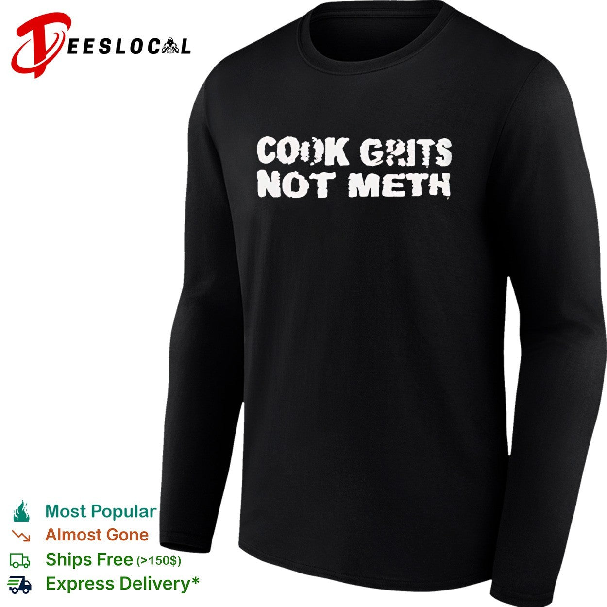 Cook Grits Not Meth retro shirt
