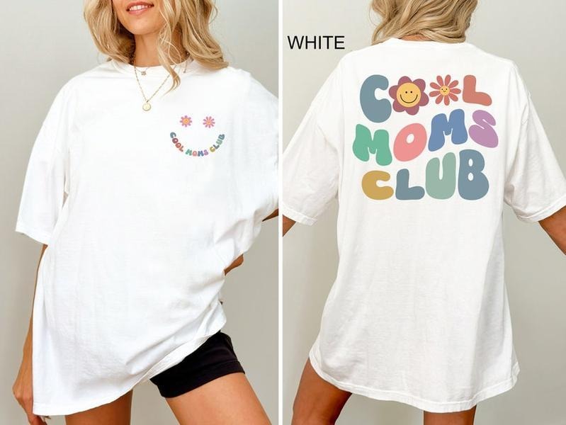 Cool Moms Club Shirt, Funny Mom Outfit, Best Mama Ever Tee, Mama Birthday Clothing Gift, Mothers Day Gifts Hoodie, Sweatshirt