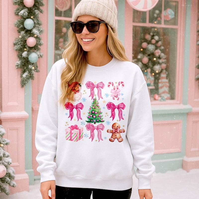 Coquette Santa Crewneck Sweatshirt