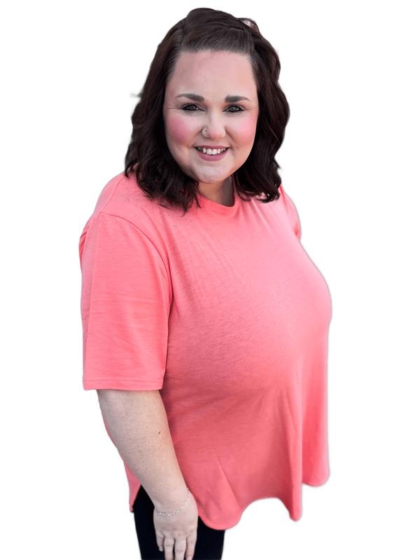 Coral Crush Short Sleeve Top T-Shirts, Hoodie, Sweatshirt | PodTeesHub.com