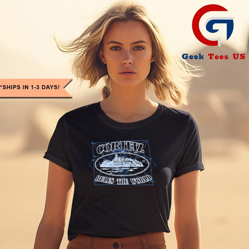 Corteiz Bules the World shirt