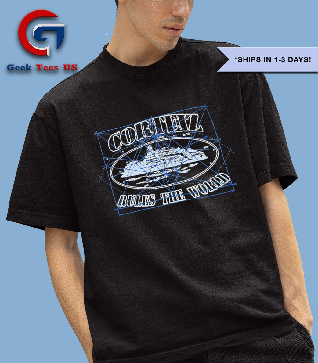 Corteiz Bules the World shirt
