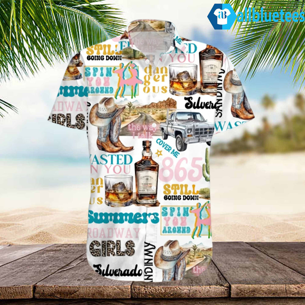 Country Music Hawaiian Shirt