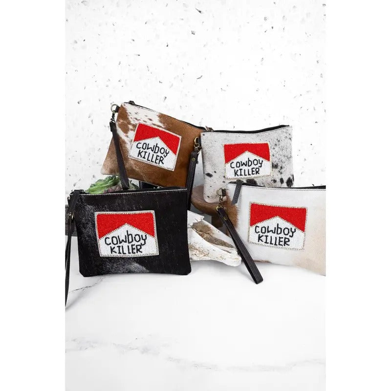 Cowboy Killer Cowhide Wristlet Clutch T-Shirts, Hoodie, Sweatshirt | PodTeesHub.com