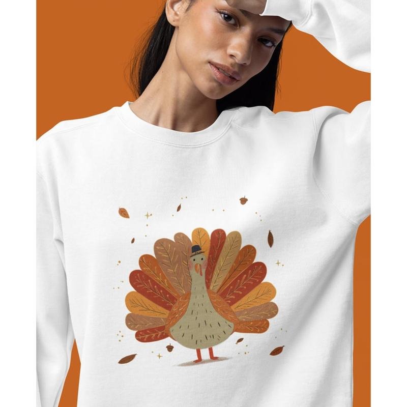 Cozy Thanksgiving Sweatshirt | Cute Fall Crewneck for Women | Autumn Outfit | Thankful Fall Crewneck | Thanksgiving Gift...