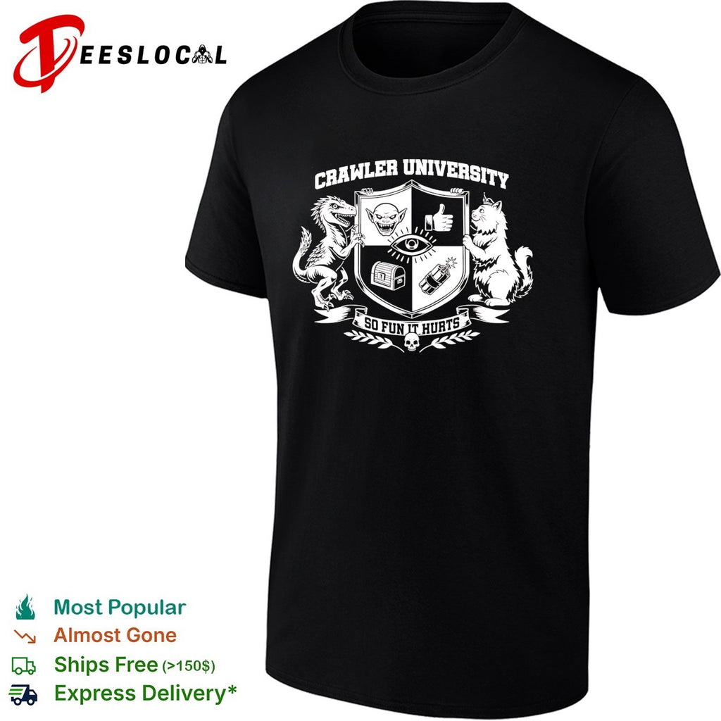 Crawler University Dungeon Crawler Carl featuring Mongo and Princess Donut shirt
