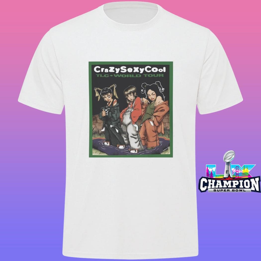 Crazy Sexy Cool Tlc World Tour Shirt