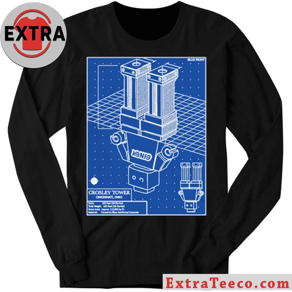 Crosley Tower Blueprint 2026 Shirt