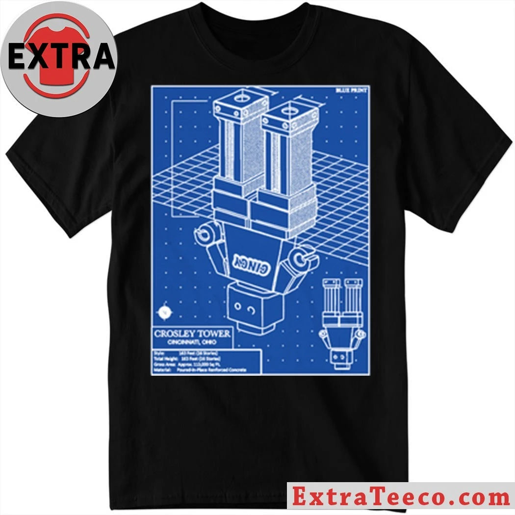 Crosley Tower Blueprint 2026 Shirt
