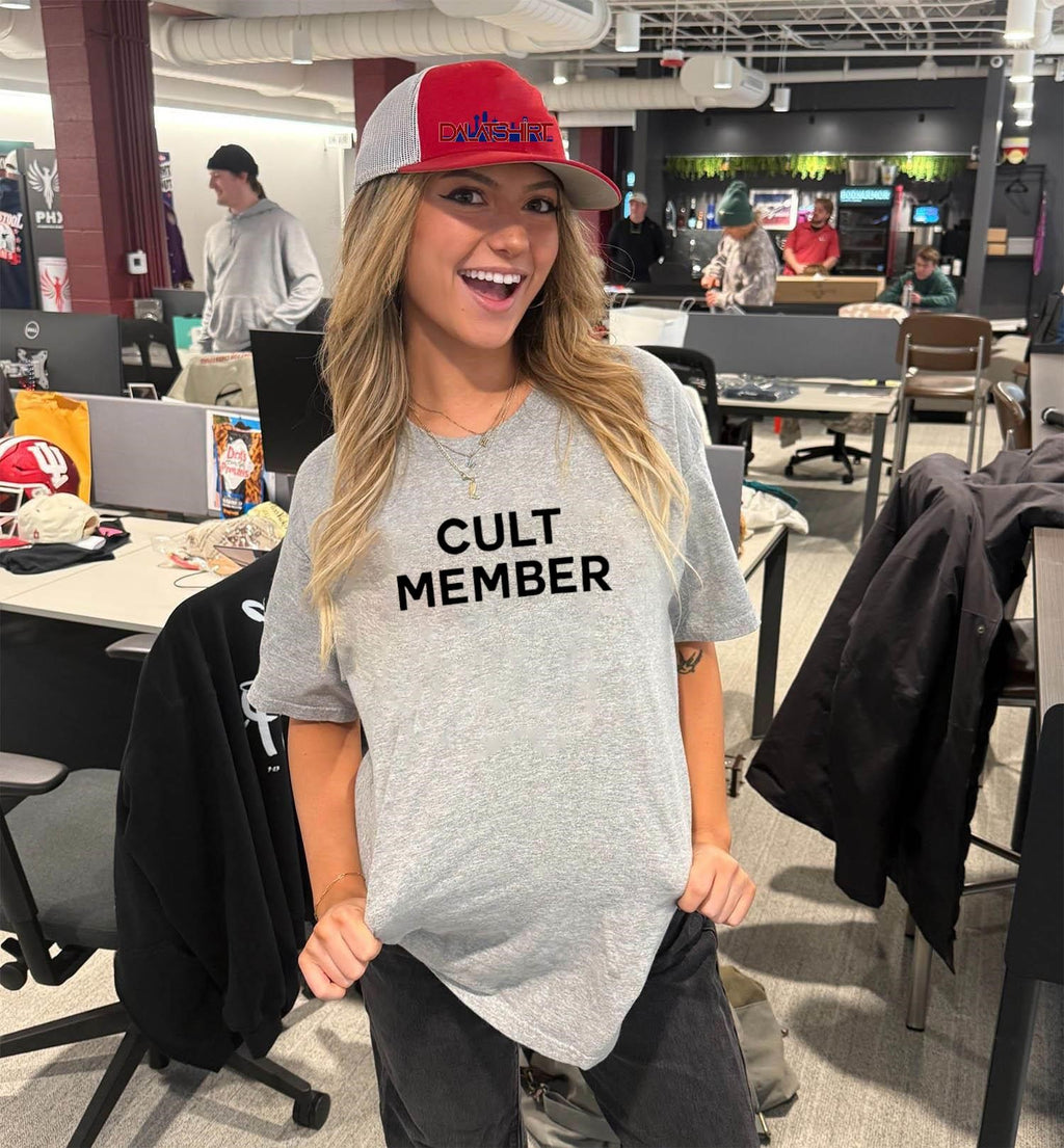 Cult Member Bold Black shirt