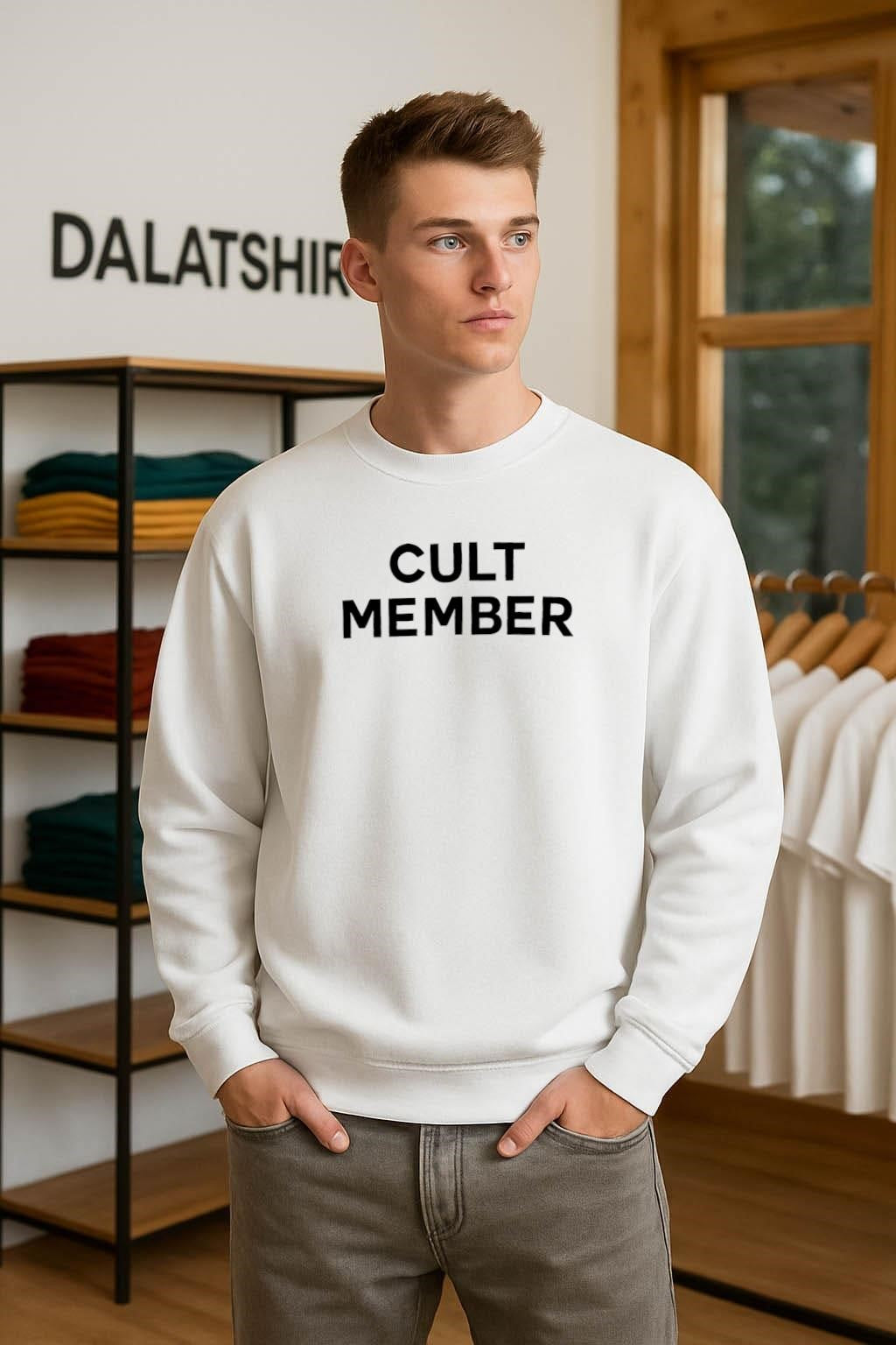 Cult Member Bold Black shirt