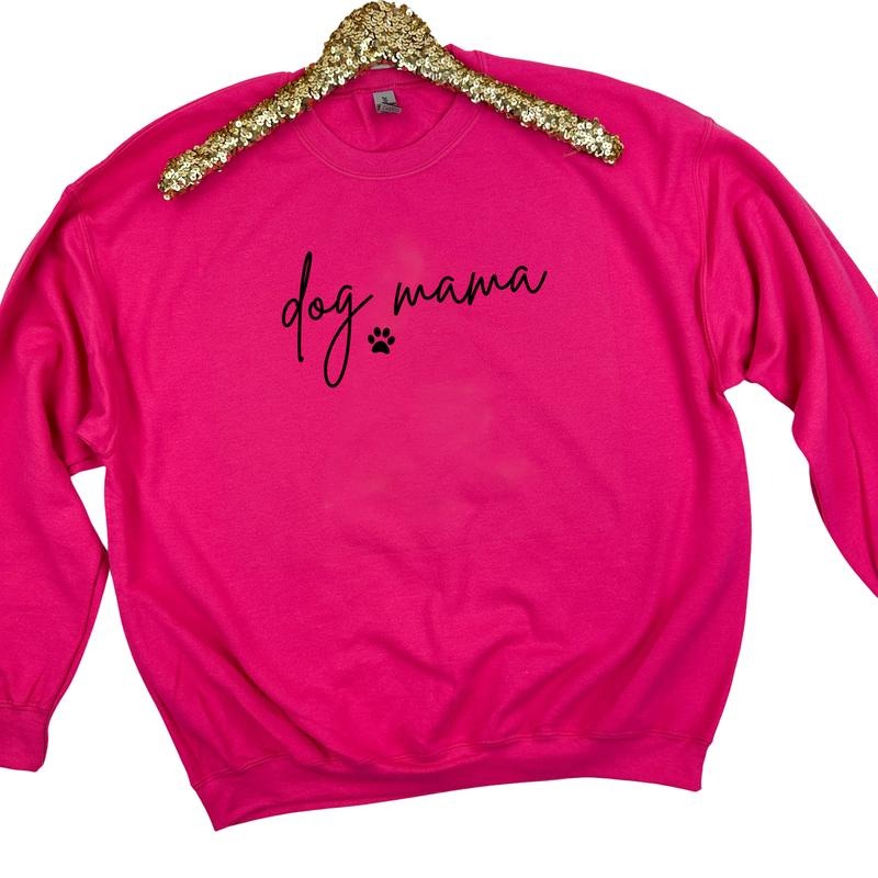 Cursive Dog Mama Sweatshirt 'NLB' T-Shirts, Hoodie | PodTeesHub.com