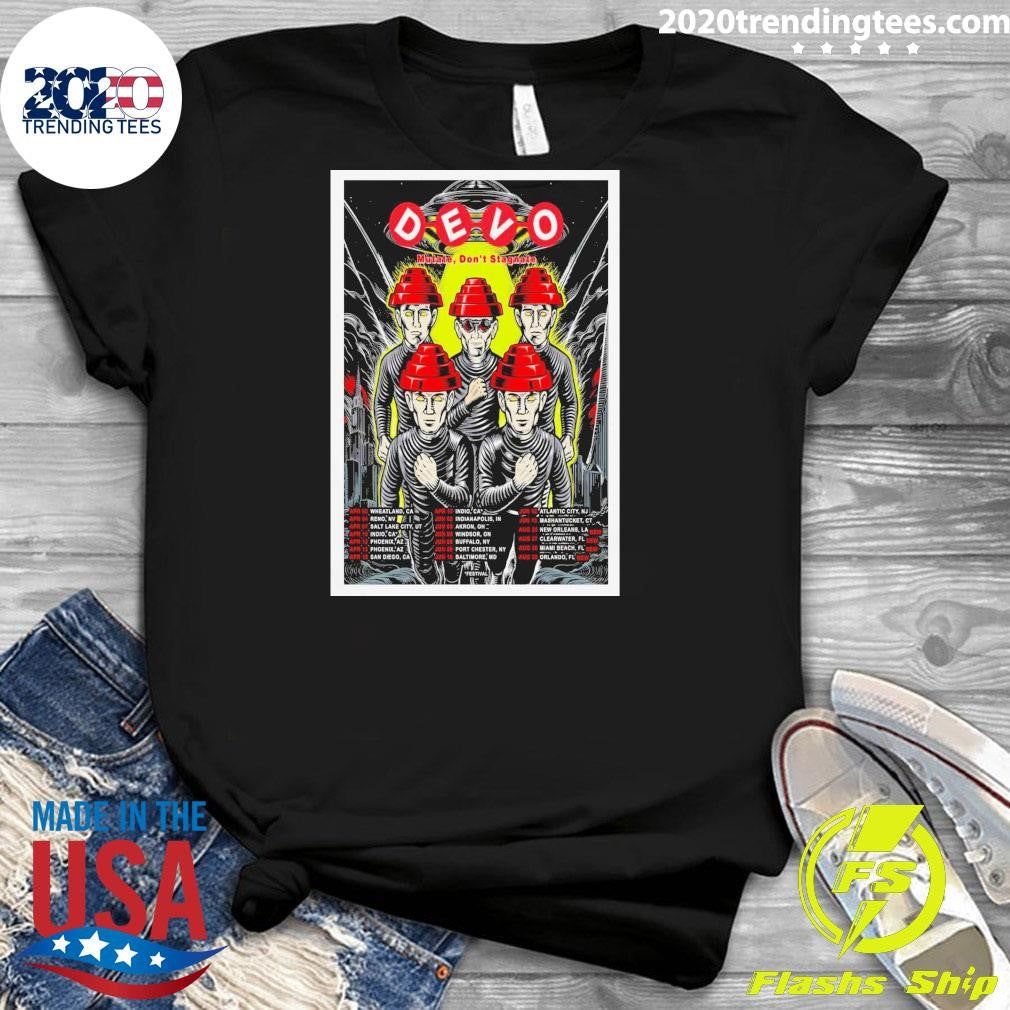 DEVO Mutate Don’t Stagnate 26 Poster Shirt
