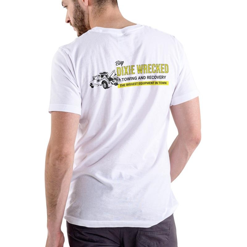DIXIE WRECKED TOWING AND RECOVERY Funny T Shirt Unisex Cotton with Unique Design for Men and Women Hoodie, Sweatshirt