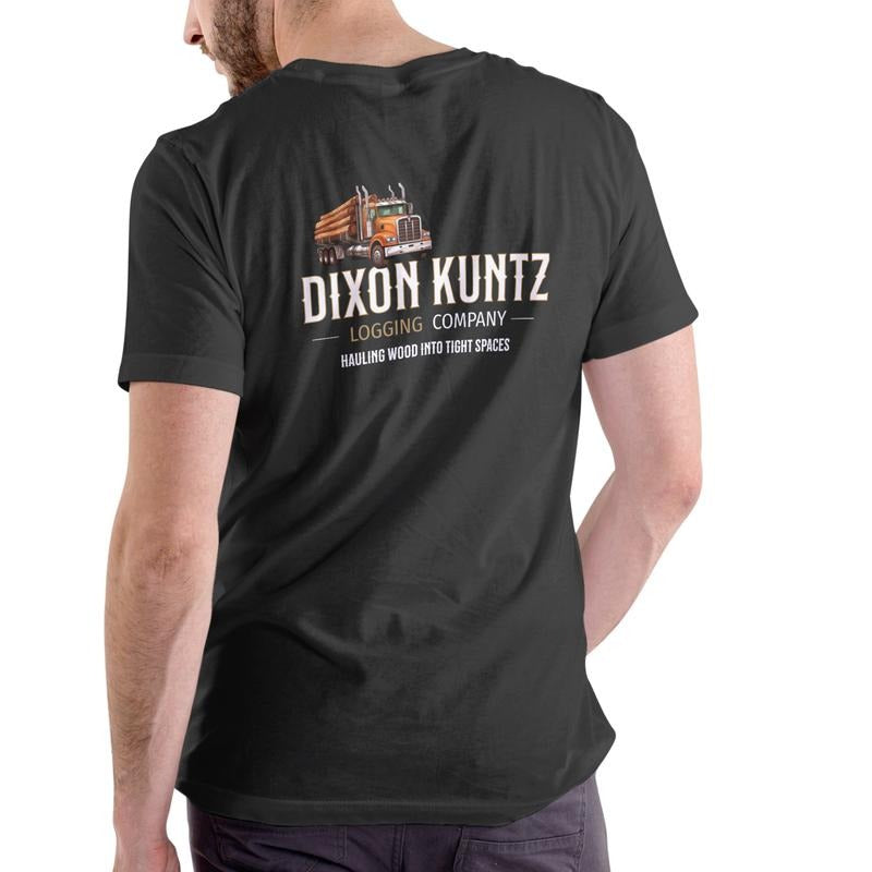 DIXON KUNTZ LOGGING COMPANY, Funny T Shirt, Unisex Cotton Hoodie, Sweatshirt | PodTeesHub.com
