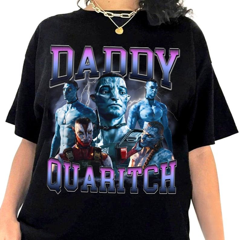 Daddy Miles Quaritch Avatar Fire and Ash Shirt Sci-Fi Movie 2025 Pandora World Art Na'vi Clans Action Movie 100% Soft...