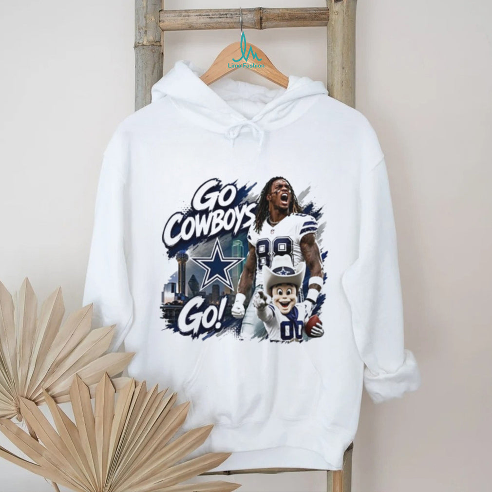 Dallas Cowboy go Cowboys go mascot shirt
