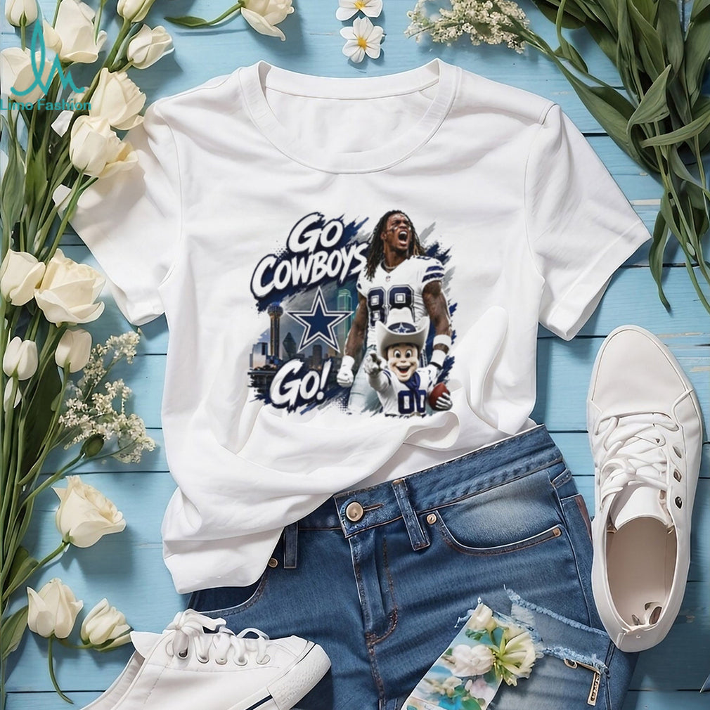 Dallas Cowboy go Cowboys go mascot shirt